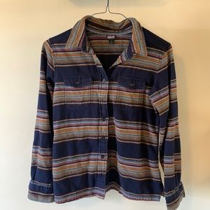 Patagonia Organic Cotton Flannel Shirt Size 6